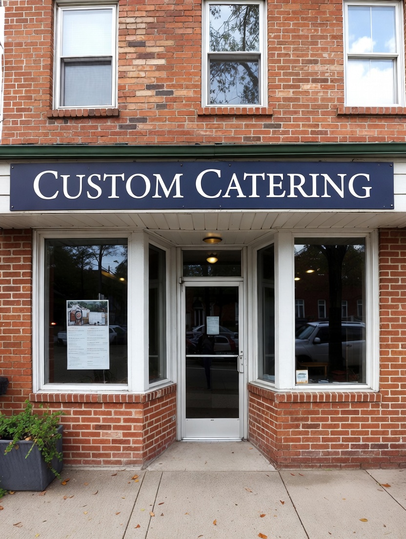 A Custom Catering house 